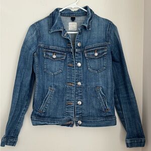 J. Crew Medium Blue Denim Jean Jacket